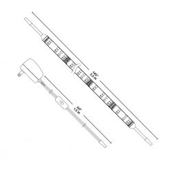 Cheap ✨ BAZZ 10 ft. Self-Adhesive Cuttable Under Cabinet LED Strip Light ✔️ -Cheap Cabinet Lights Store white bazz led strip lights u15082wh 44 1000