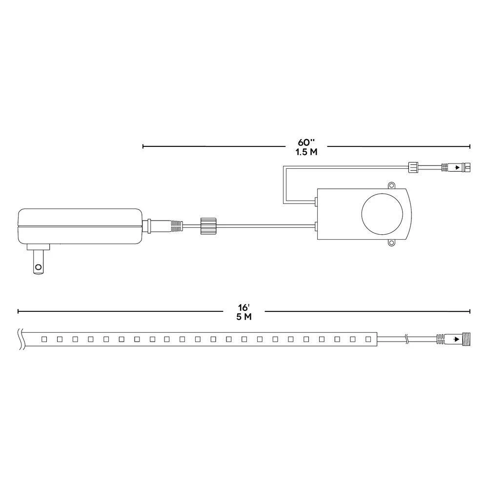 Deals 🌟 BAZZ 16 ft. White LED Under Cabinet Tape Light 🔥 7 Deals 🌟 BAZZ 16 ft. White LED Under Cabinet Tape Light 🔥 - Image 5
