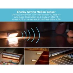 Best reviews of 😀 BLACK+DECKER 9 in. LED 2-Bar Battery Under Cabinet Lighting Kit in Warm White 🔔 -Cheap Cabinet Lights Store white black decker under cabinet lights leduc9 2bat 4f 1000