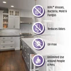 Buy 💯 Bright Clean 9 in. Antibacterial LED White Under Cabinet Light 👏 -Cheap Cabinet Lights Store white bright clean under cabinet lights 20752 000 fa 1000