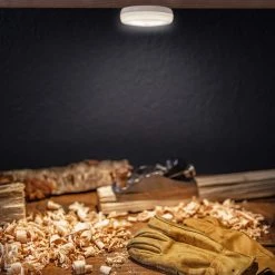 Buy 😉 Brilliant Evolution Wireless LED Motion Sensor Light (3-Pack) 🔥 -Cheap Cabinet Lights Store white brilliant evolution puck lights brrc11803 44 1000