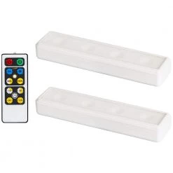 Brand new 😍 Brilliant Evolution LED White Wireless Under Cabinet Light with Remote (2-Pack) 🧨