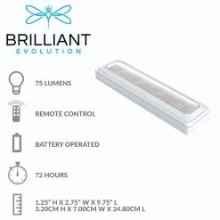 Top 10 ๐ฏ Brilliant Evolution LED White Wireless Under Cabinet Light with Remote โจ 11 Top 10 ๐ฏ Brilliant Evolution LED White Wireless Under Cabinet Light with Remote โจ -Cheap Cabinet Lights Store white brilliant evolution under cabinet lights brrc124ir 4f 1000