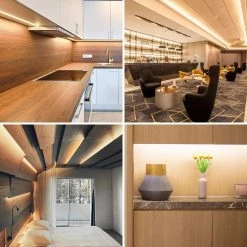 Buy 👏 Commercial Electric 32 ft. Indoor/Outdoor Cuttable Non Re-Linkable Neutral White Strip Light Kit 👏 -Cheap Cabinet Lights Store white commercial electric led strip lights ls2835 32ft fa 1000