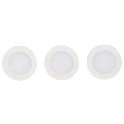 Cheap 👍 Commercial Electric 3-Light LED White Puck Light Kit 🌟