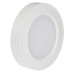 Cheap 👍 Commercial Electric 3-Light LED White Puck Light Kit 🌟 -Cheap Cabinet Lights Store white commercial electric puck lights 21353nvkit wh a0 1000