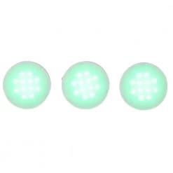 Budget ✨ Commercial Electric 3-Light LED White RGB Color Changing Puck Light Kit 🎉 -Cheap Cabinet Lights Store white commercial electric puck lights 21383nkit wh 66 1000