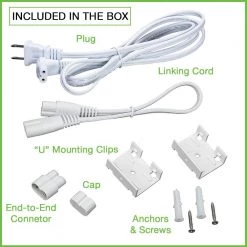 Hot Sale ๐ Commercial Electric 24 in. 11-Watt Plug-In Color Changing LED Under Cabinet Light 3-Position Switch Linkable 700 Lumens (5-Pack) ๐คฉ 18 Hot Sale ๐ Commercial Electric 24 in. 11-Watt Plug-In Color Changing LED Under Cabinet Light 3-Position Switch Linkable 700 Lumens (5-Pack) ๐คฉ -Cheap Cabinet Lights Store white commercial electric under cabinet lights 54194202 5pk 44 1000