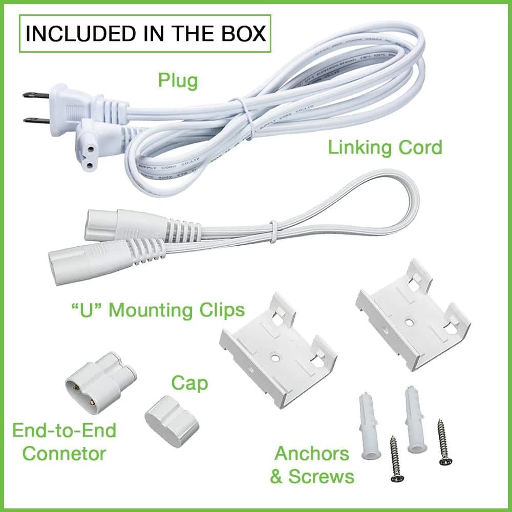 Hot Sale ๐ Commercial Electric 24 in. 11-Watt Plug-In Color Changing LED Under Cabinet Light 3-Position Switch Linkable 700 Lumens (5-Pack) ๐คฉ 10 Hot Sale ๐ Commercial Electric 24 in. 11-Watt Plug-In Color Changing LED Under Cabinet Light 3-Position Switch Linkable 700 Lumens (5-Pack) ๐คฉ - Image 8