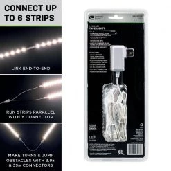 New โ Commercial Electric 12 in. LED Linkable White Flexible Tape Under Cabinet Light Kit (4-Strip Pack) ๐งจ 14 New โ Commercial Electric 12 in. LED Linkable White Flexible Tape Under Cabinet Light Kit (4-Strip Pack) ๐งจ -Cheap Cabinet Lights Store white commercial electric under cabinet lights c421100 fa 1000