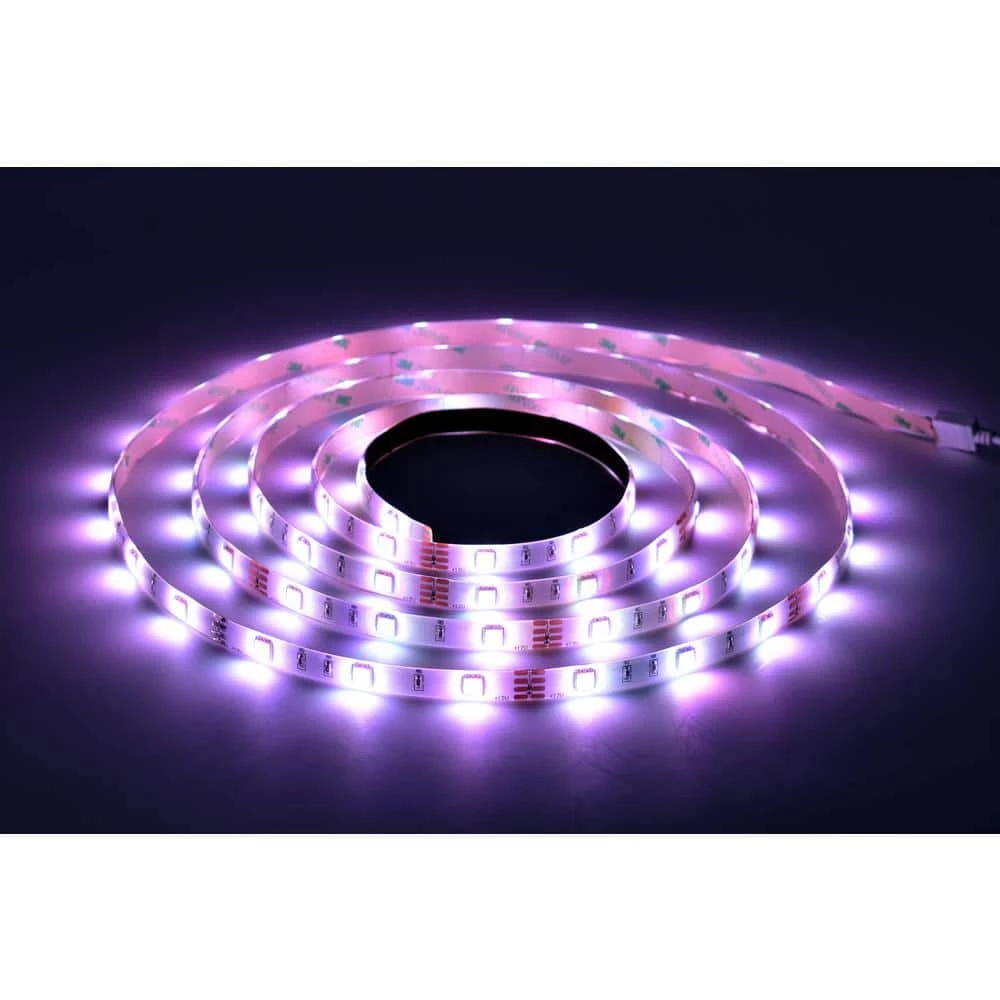 Budget ๐ฅฐ EcoSmart 8 ft. RGB Indoor LED Strip Light Kit โ๏ธ 7 Budget ๐ฅฐ EcoSmart 8 ft. RGB Indoor LED Strip Light Kit โ๏ธ - Image 5