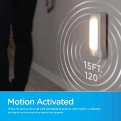 Best deal 💯 Enbrighten Dimmable LED White Task Light Motion Sensing Battery Operated Under Cabinet Light 🎉 -Cheap Cabinet Lights Store white enbrighten under cabinet lights 47689 t1 1f 1000