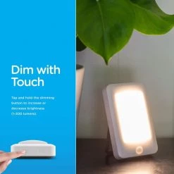 Best deal 💯 Enbrighten Dimmable LED White Task Light Motion Sensing Battery Operated Under Cabinet Light 🎉 -Cheap Cabinet Lights Store white enbrighten under cabinet lights 47689 t1 44 1000