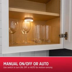 Brand new 🧨 Energizer Battery Operated Motion Sensing LED Puck Lights (6-Pack) ✔️ -Cheap Cabinet Lights Store white energizer puck lights 59325 t1 1f 1000