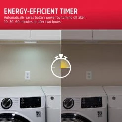 Cheap 👏 Energizer Battery Operated Mini LED Under Cabinet Lights with Remote (2-Pack) 👏 -Cheap Cabinet Lights Store white energizer under cabinet lights 48635 t1 44 1000