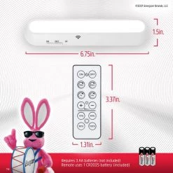 Cheap 👏 Energizer Battery Operated Mini LED Under Cabinet Lights with Remote (2-Pack) 👏 -Cheap Cabinet Lights Store white energizer under cabinet lights 48635 t1 fa 1000