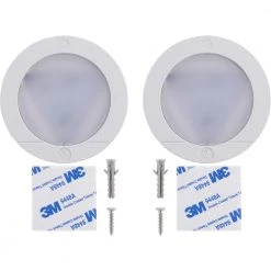 Cheap 🎁 GE Touch Activated White LED Puck Light (2-Pack) 💯 -Cheap Cabinet Lights Store white ge puck lights 25434 44 1000