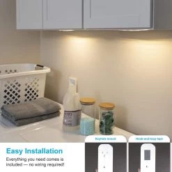 Wholesale 😉 GE Battery-Operated 12 in. LED Color-Changing Under Cabinet Light Bar 👍 -Cheap Cabinet Lights Store white ge under cabinet lights 41617 t1 fa 1000