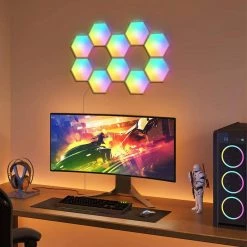 Promo π Govee Hexa Wall Light (5-Pieces) π₯ 13 Promo π Govee Hexa Wall Light (5-Pieces) π₯ -Cheap Cabinet Lights Store white govee under cabinet lights b6061a03 44 1000