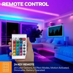 Deals 🛒 Honeywell 9.8 ft. USB or Battery Powered LED RGB Motion Activated Strip Lights for Home Decor, Mounted Under Cabinet Lights 👏 14 Deals 🛒 Honeywell 9.8 ft. USB or Battery Powered LED RGB Motion Activated Strip Lights for Home Decor, Mounted Under Cabinet Lights 👏 -Cheap Cabinet Lights Store white honeywell under cabinet lights hw st002 999 c3 1000