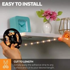 Deals ๐ Honeywell 13.2 ft. Motion Activated Flexible LED Warm White Strip Light for Home Decor, Ambient Under Cabinet Lighting โ 14 Deals ๐ Honeywell 13.2 ft. Motion Activated Flexible LED Warm White Strip Light for Home Decor, Ambient Under Cabinet Lighting โ -Cheap Cabinet Lights Store white honeywell under cabinet lights hw st003 199 1f 1000
