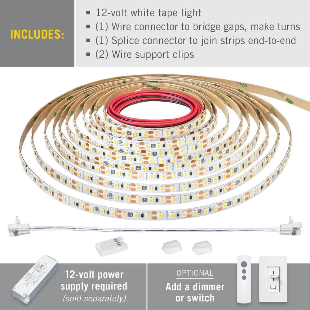 Budget ๐ RibbonFlex PRO 32.8 ft. LED Tape Light 120 LEDs/m Soft White (2700K) ๐งจ 4 Budget ๐ RibbonFlex PRO 32.8 ft. LED Tape Light 120 LEDs/m Soft White (2700K) ๐งจ - Image 2