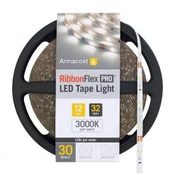 Best deal ❤️ RibbonFlex PRO 32.8 ft. LED Tape Light 30 LEDs/m Soft Bright White (3000K) 👍