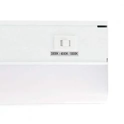 Buy ⌛ Maxxima 18 in. 9-Watt Hardwire LED Undercabinet Light 3CCT ✔️ -Cheap Cabinet Lights Store white maxxima under cabinet lights msl 189003 c3 1000