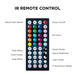 Cheapest ⌛ Merkury Innovations Light Strip 32.8 ft. LED White and Multi-Color (RGB) with Remote, Timer Function and Music Mode - Under Cabinet Light 🛒 -Cheap Cabinet Lights Store white merkury innovations under cabinet lights mi lst12 999 76 1000