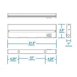 Buy ๐ NICOR NUC-5 Series 21.5 in. White Selectable LED Under Cabinet Light ๐ฏ 17 Buy ๐ NICOR NUC-5 Series 21.5 in. White Selectable LED Under Cabinet Light ๐ฏ -Cheap Cabinet Lights Store white nicor under cabinet lights nuc521swh 66 1000