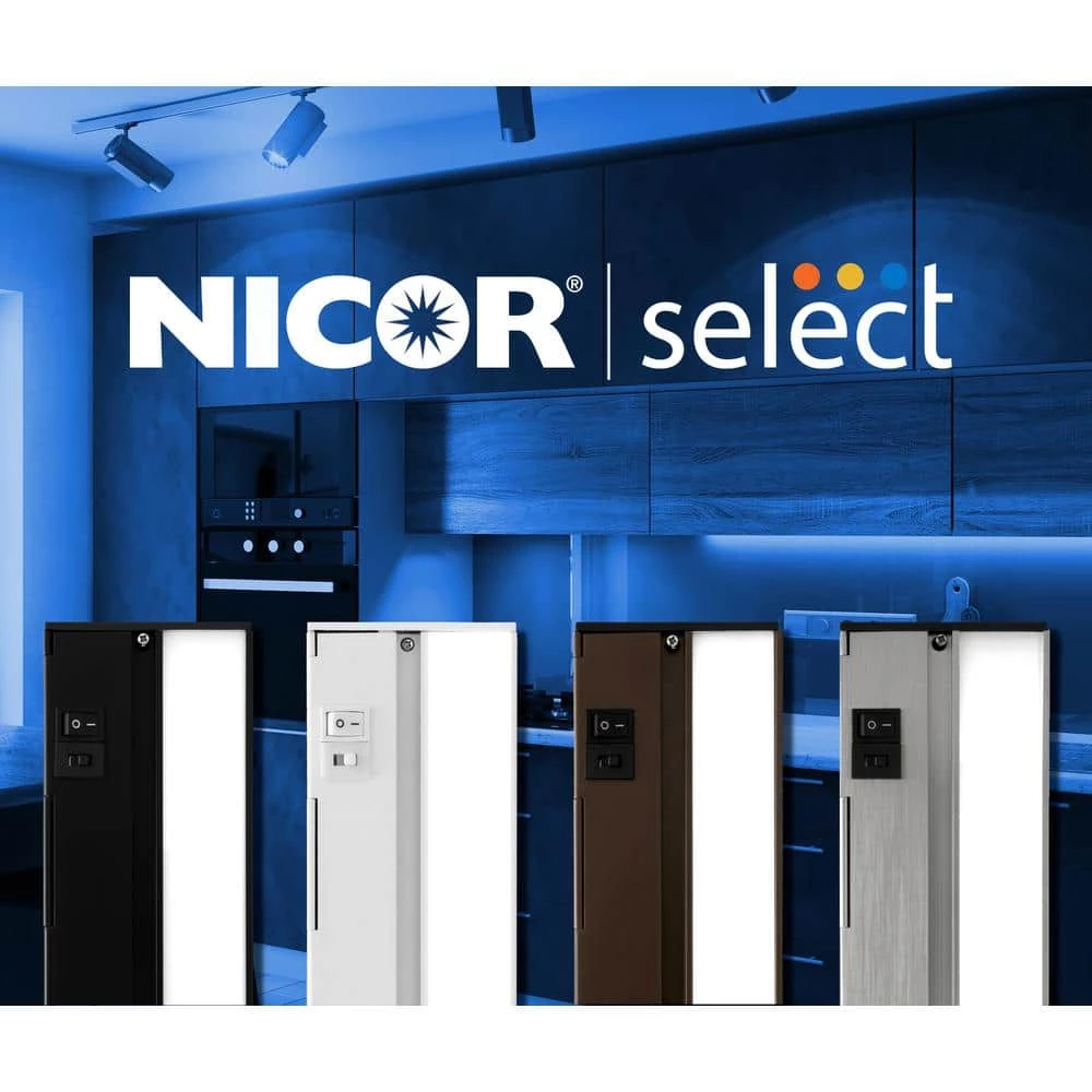 Buy ๐ NICOR NUC-5 Series 21.5 in. White Selectable LED Under Cabinet Light ๐ฏ 11 Buy ๐ NICOR NUC-5 Series 21.5 in. White Selectable LED Under Cabinet Light ๐ฏ - Image 9