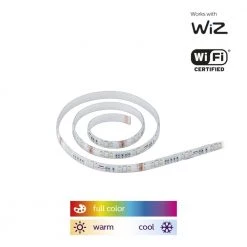 Best deal 😀 Philips Color and Tunable White Dimmable Smart Wi-Fi Wiz Connected LED Light Strip Extension (1M) ⌛ -Cheap Cabinet Lights Store white philips under cabinet lights 560763 40 1000