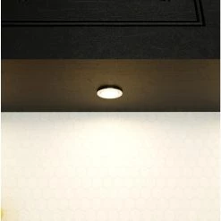 Top 10 👏 Unbranded 3-Pack Under-Cabinet LED Puck Light 😍 -Cheap Cabinet Lights Store white puck lights u16003wd 31 1000