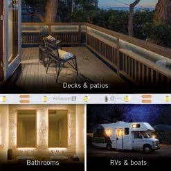 Best Pirce 👍 RibbonFlex PRO 32.8 ft. LED Tape Light 30 LEDs/m Soft White (2700K)-Weatherproof/Outdoor 😉 -Cheap Cabinet Lights Store white ribbonflex pro led strip lights 131450 1f 1000