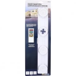 Flash Sale ❤️ Rite Lite 2.25 in. White LED Track-Light with Remote 👏 -Cheap Cabinet Lights Store white rite lite under cabinet lights lpl704wrc fa 1000