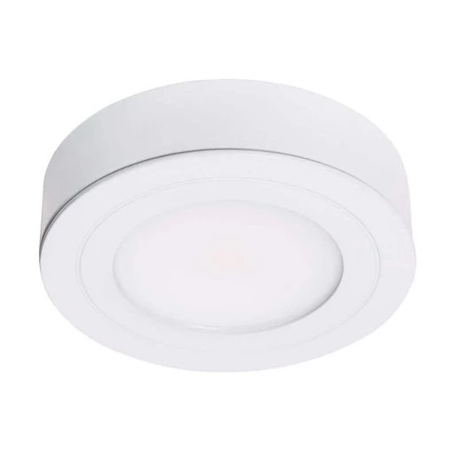Brand new 🤩 Armacost Lighting PureVue Dimmable Soft-Bright White (3000K) LED White Satin Puck Light 🔥 -Cheap Cabinet Lights Store white satin armacost lighting puck lights 233412 64 1000