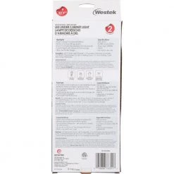 Cheapest 🔥 Westek Tavo 9 in. LED White Under Cabinet Light (2-Pack) 🎉 -Cheap Cabinet Lights Store white westek under cabinet lights tavo l09w n2 76 1000